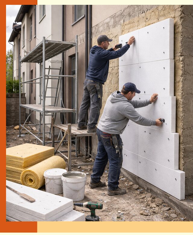 Утепление таунхауса с гарантией комфорта в Сергиевом Посаде