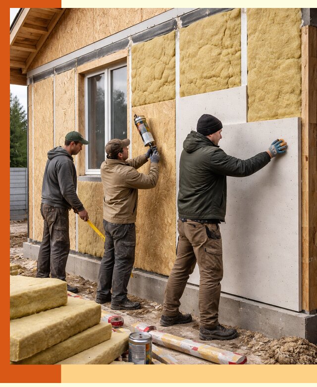 Профессиональное утепление дома из SIP-панелей в Сергиевом Посаде