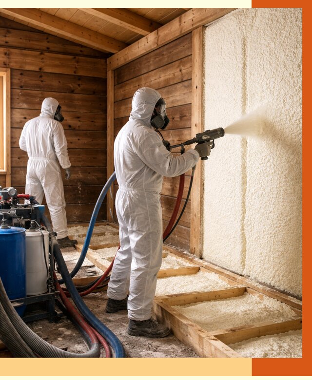 Утепление бани ппу в Сергиевом Посаде под ключ от 4298 руб./м2 | ТепломастерСгп - напыление и монтаж ппу