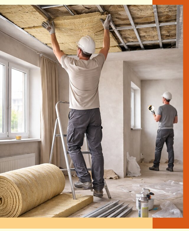 Утепление потолка в частном доме в Сергиевом Посаде от 972 руб./м² — работы под ключ | ТепломастерСгп