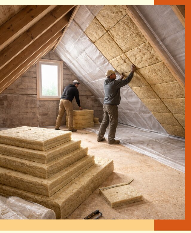 Утепление мансарды в Сергиевом Посаде от 2559 руб/м2 — комплексно и под ключ | ТепломастерСгп