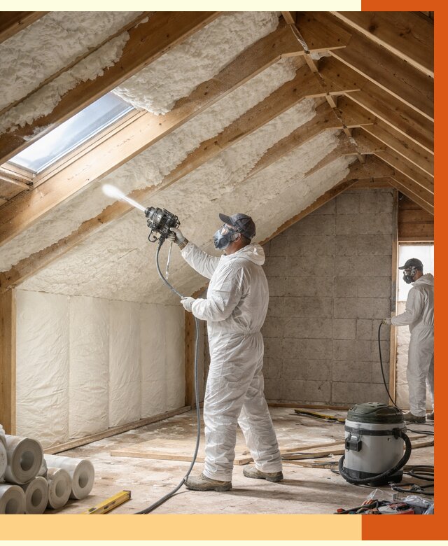 Утепление мансарды ППУ в Сергиевом Посаде от 2814 руб./м² — заказать под ключ | ТепломастерСгп