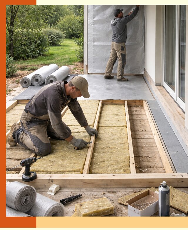 Утепление террасы в Сергиевом Посаде — тепло и защита круглогодично