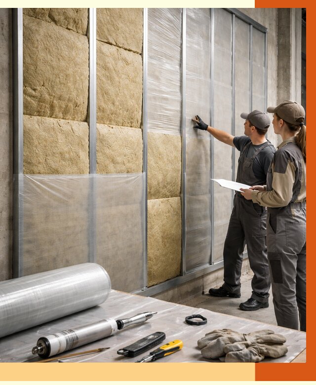 Утепление склада химсырья в Сергиевом Посаде от 4605 руб. под ключ | ТепломастерСгп