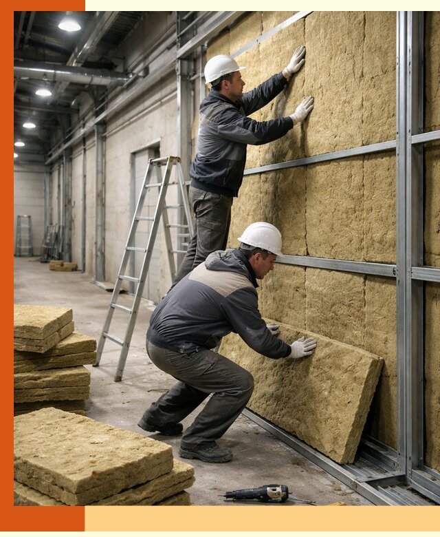 Утепление цеха под ключ в Сергиевом Посаде с гарантией качества