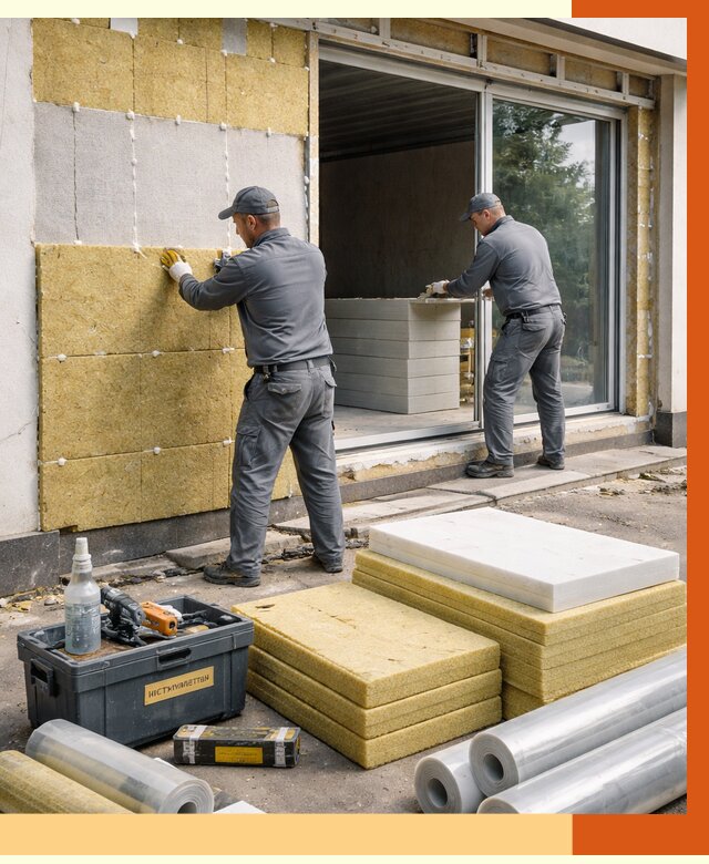 Утепление торгового павильона в Сергиевом Посаде от 14839 руб./м² под ключ | ТепломастерСгп