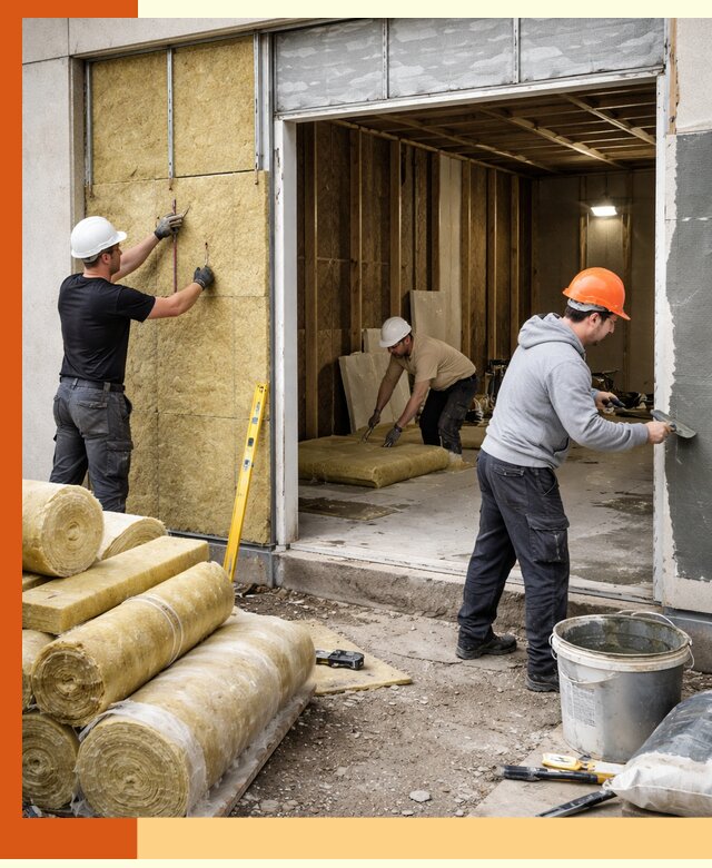 Утепление торгового павильона в Сергиевом Посаде — качественно и энергоэффективно