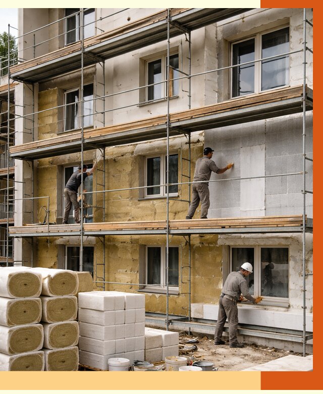 Утепление гостиницы в Сергиевом Посаде от 7368 руб./м2 — комплексно, ППУ, под ключ | ТепломастерСгп