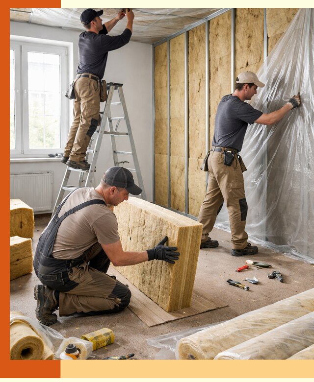 Утепление офисных помещений под ключ в Сергиевом Посаде