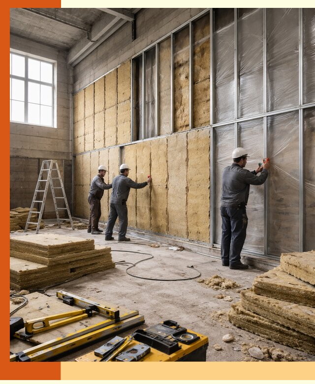 Утепление спортивного зала в Сергиевом Посаде качественно и недорого