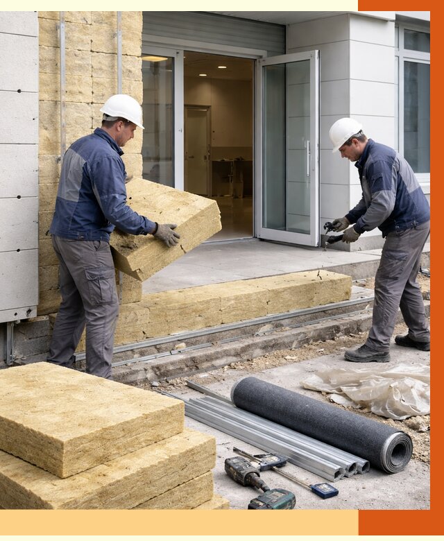 Утепление медицинского центра в Сергиевом Посаде под ключ от 12793 руб./м² | ТепломастерСгп