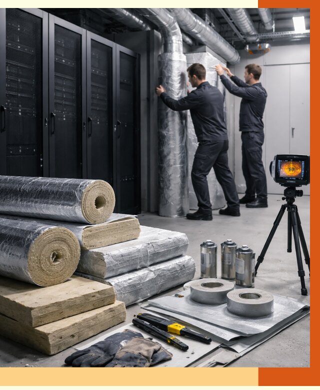 Утепление серверной в Сергиевом Посаде от 8699 руб./м² — комплексно под ключ | ТепломастерСгп