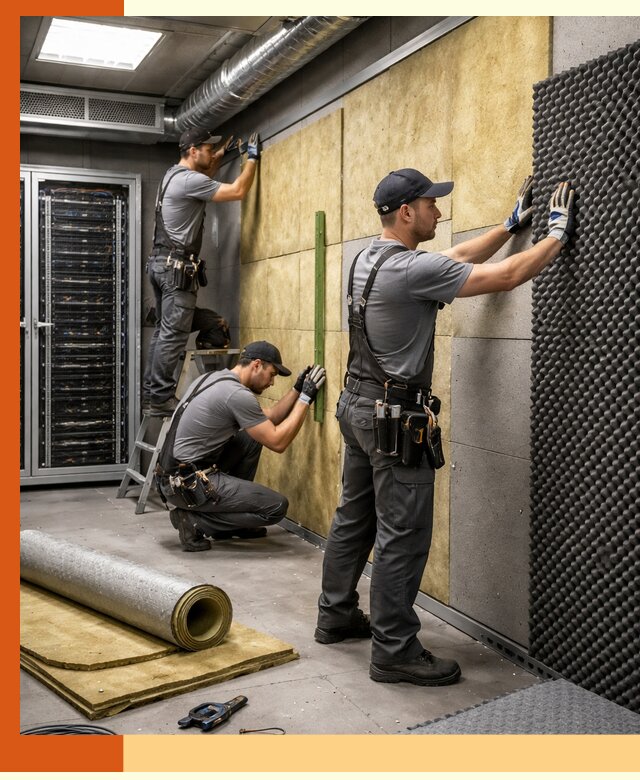 Утепление серверной комнаты профессионально в Сергиевом Посаде