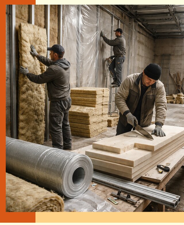 Утепление торгового склада в Сергиевом Посаде с энергоэффективными решениями