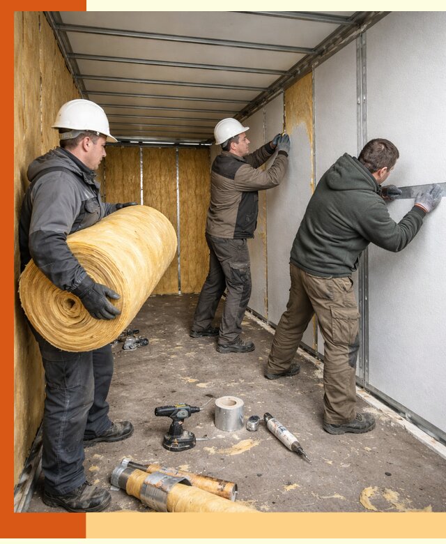 Утепление рефрижераторного контейнера в Сергиевом Посаде профессионально и надежно