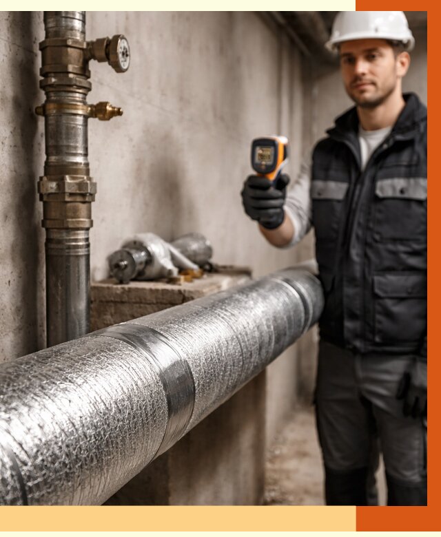 Утепление труб водоснабжения в Сергиевом Посаде от 8699 руб. за м² — услуги ТепломастерСгп