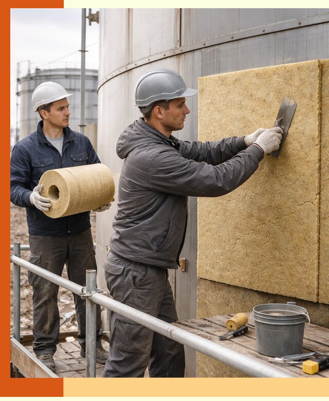 Профессиональное утепление резервуара и теплоизоляция в Сергиевом Посаде