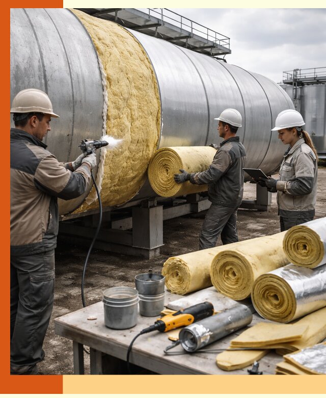 Утепление цистерны в Сергиевом Посаде — утеплители и монтаж под ключ