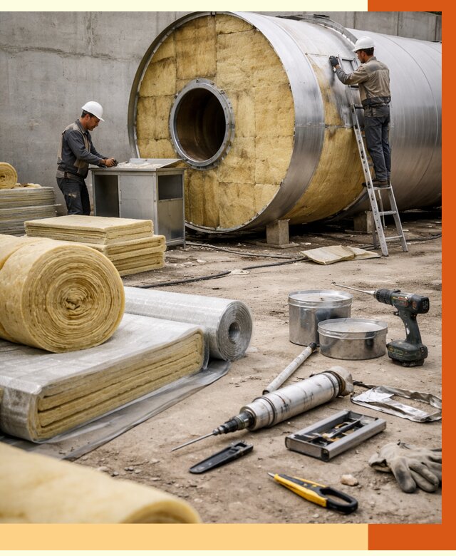 Утепление резервуара с топливом в Сергиевом Посаде от 28144 руб. под ключ | ТепломастерСгп