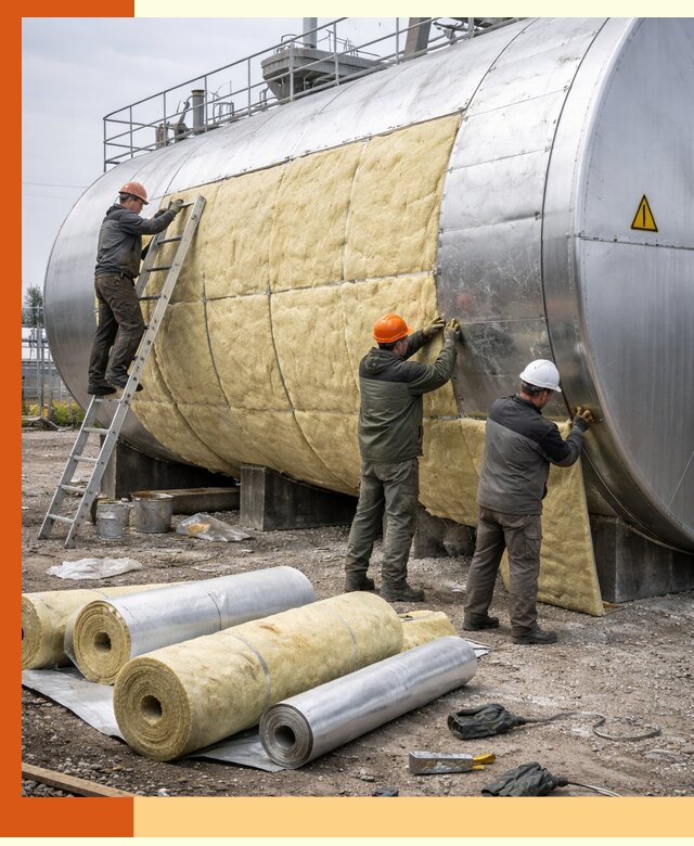 Утепление резервуаров с топливом в Сергиевом Посаде надежно и экономично