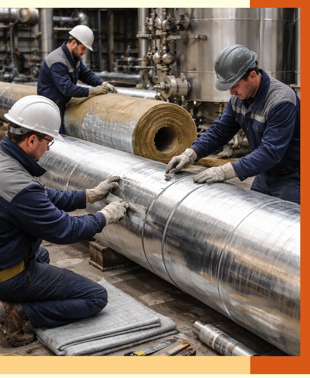 Утепление технологического оборудования в Сергиевом Посаде от 4298 руб. за м2 | ТепломастерСгп