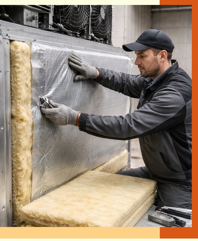 Утепление холодильного агрегата в Сергиевом Посаде от 8699 руб. под ключ | ТепломастерСгп