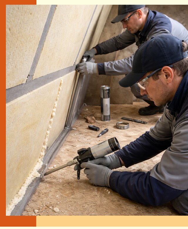 Герметизация стыков ППУ в Сергиевом Посаде — надежное уплотнение швов