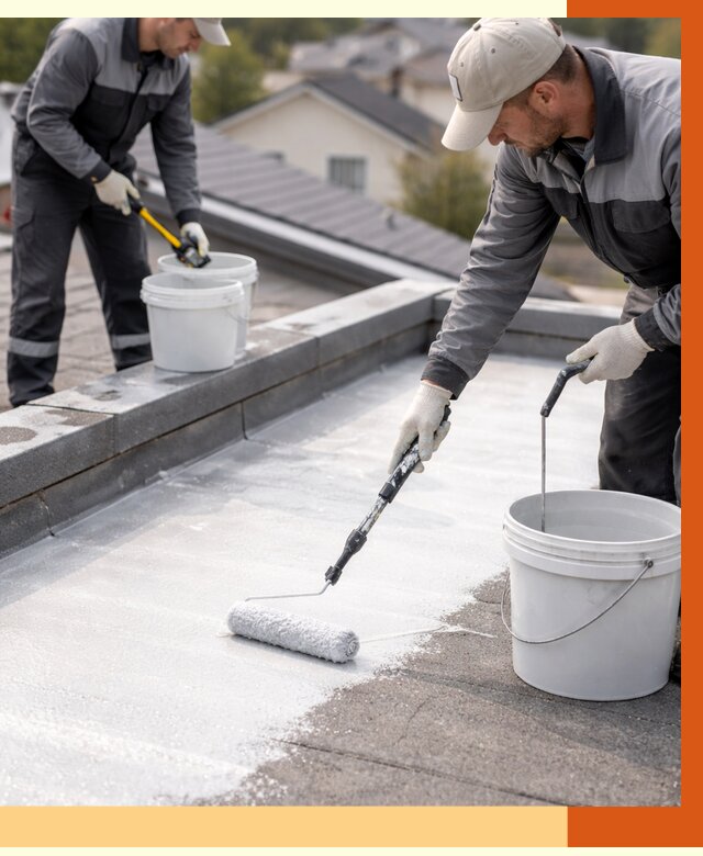 Утепление кровли жидкой теплоизоляцией в Сергиевом Посаде от 2200 руб./м2 | ТепломастерСгп