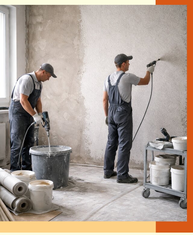 Утепление стен жидкой теплоизоляцией в Сергиевом Посаде от 4298 руб/м² | ТепломастерСгп