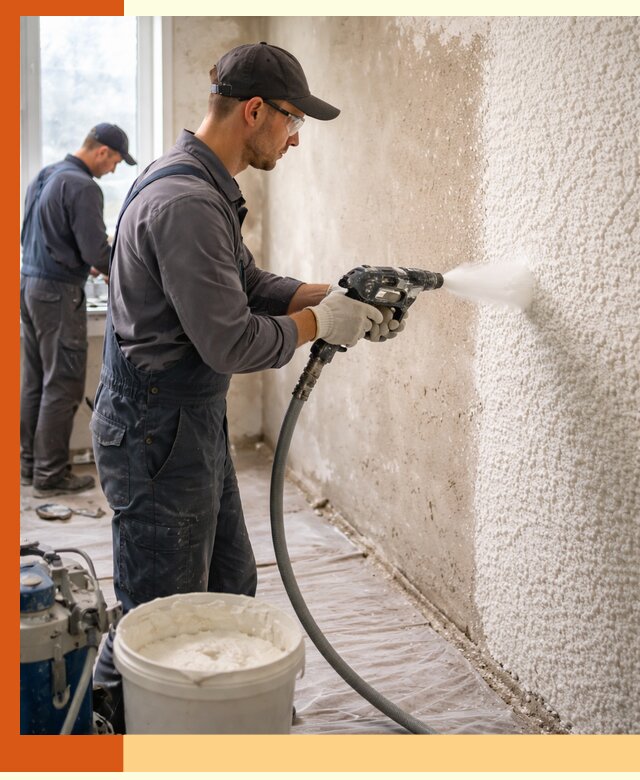 Утепление стен жидкой теплоизоляцией в Сергиевом Посаде для квартир и домов