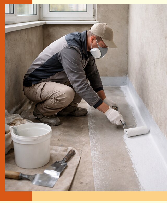 Утепление балкона жидкой теплоизоляцией в Сергиевом Посаде