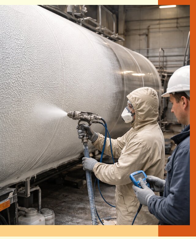 Утепление автоцистерны жидкой теплоизоляцией в Сергиевом Посаде от 14839 руб. под ключ | ТепломастерСгп