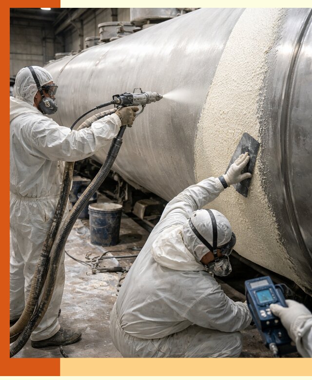 Утепление автоцистерн жидкой теплоизоляцией в Сергиевом Посаде