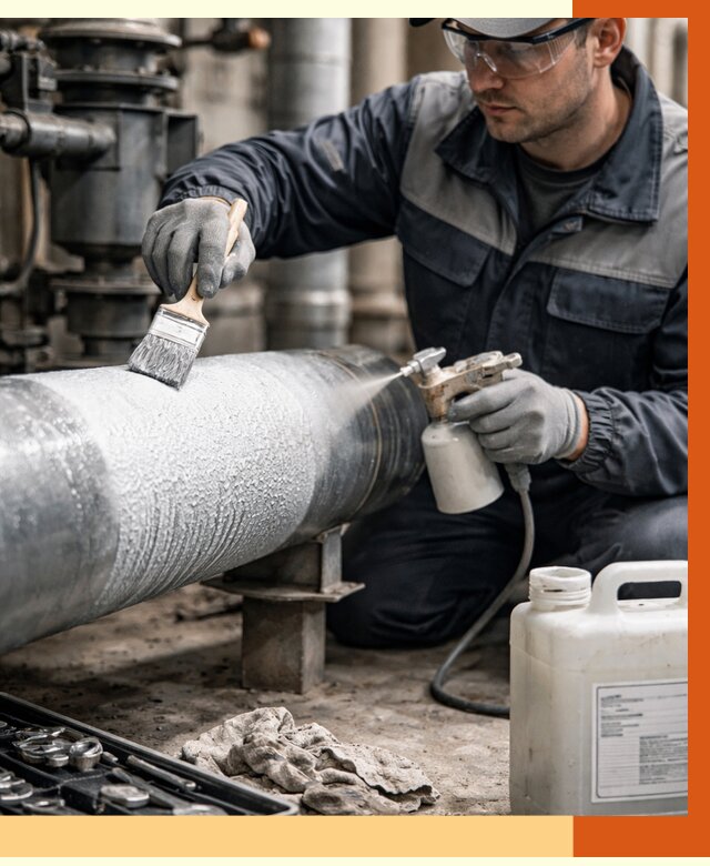 Утепление оборудования жидкой теплоизоляцией в Сергиевом Посаде от 4605 руб. | ТепломастерСгп