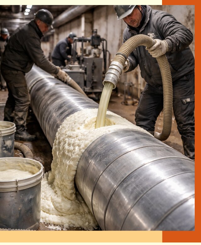 Утепление теплотрассы жидкой теплоизоляцией в Сергиевом Посаде от 4298 руб. | ТепломастерСгп