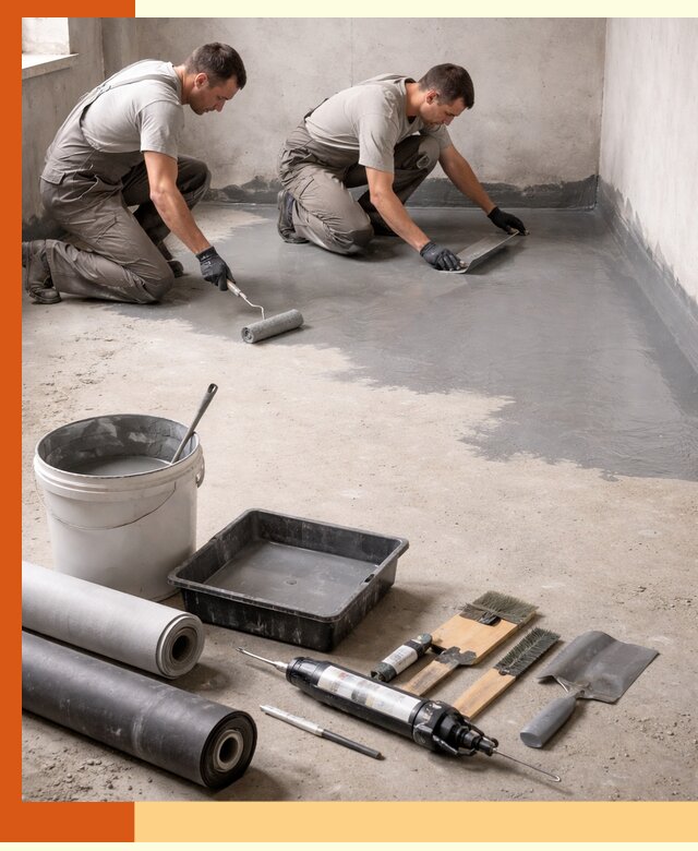 Гидроизоляция пола в Сергиевом Посаде — надежная защита от влаги и протечек
