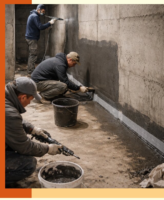 Гидроизоляция подвала в Сергиевом Посаде — комплексная защита от влаги