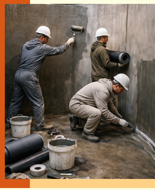 Гидроизоляция резервуара профессионально в Сергиевом Посаде