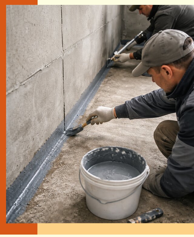 Гидроизоляция швов зданий и конструкций в Сергиевом Посаде