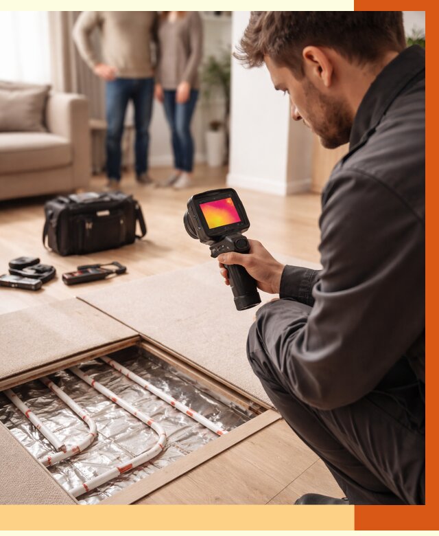 Тепловизионное обследование теплого пола в Сергиевом Посаде от 4605 руб. — ТепломастерСгп