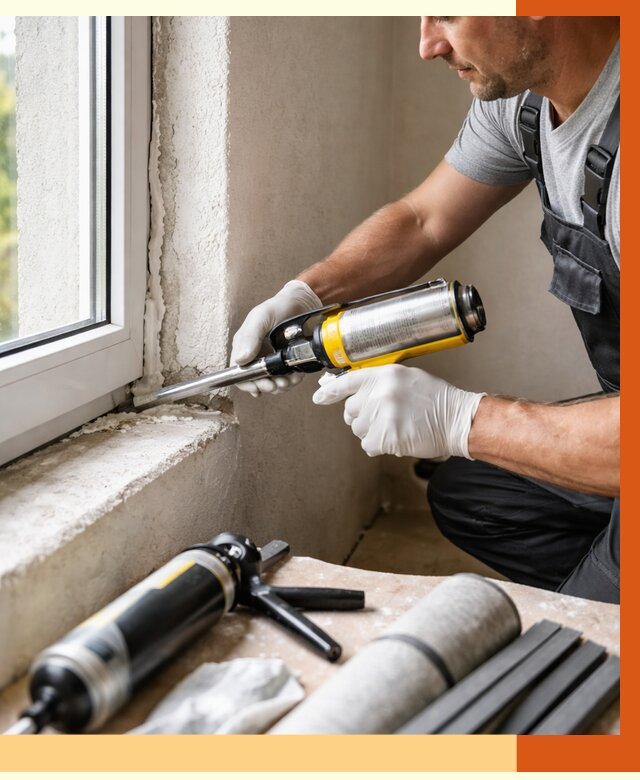 Герметизация стыков и примыканий в Сергиевом Посаде от 1228 руб. под ключ | ТепломастерСгп