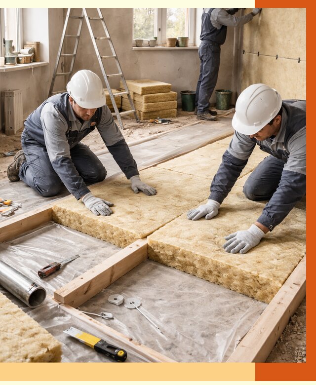 Восстановление теплоизоляции в Сергиевом Посаде от 8699 руб. — ремонт утепления под ключ | ТепломастерСгп