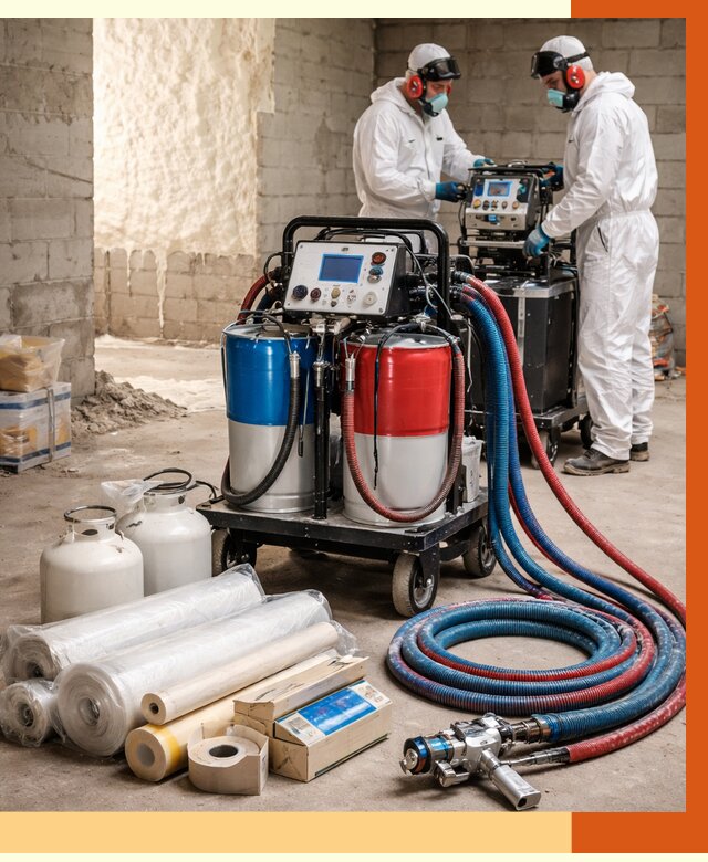 Аренда установки для напыления ППУ в Сергиевом Посаде от 35819 руб. | ТепломастерСгп