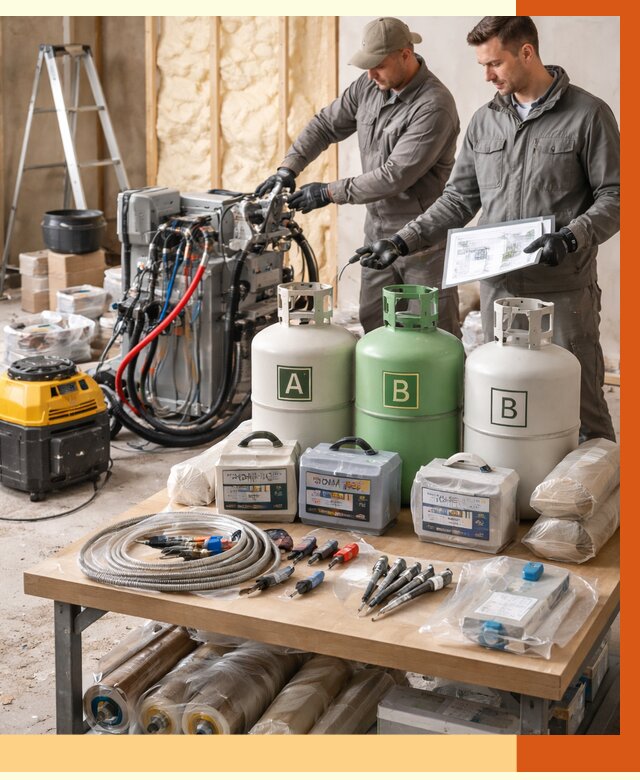 Продажа компонентов ППУ с консультацией в Сергиевом Посаде от 4298 руб. | ТепломастерСгп